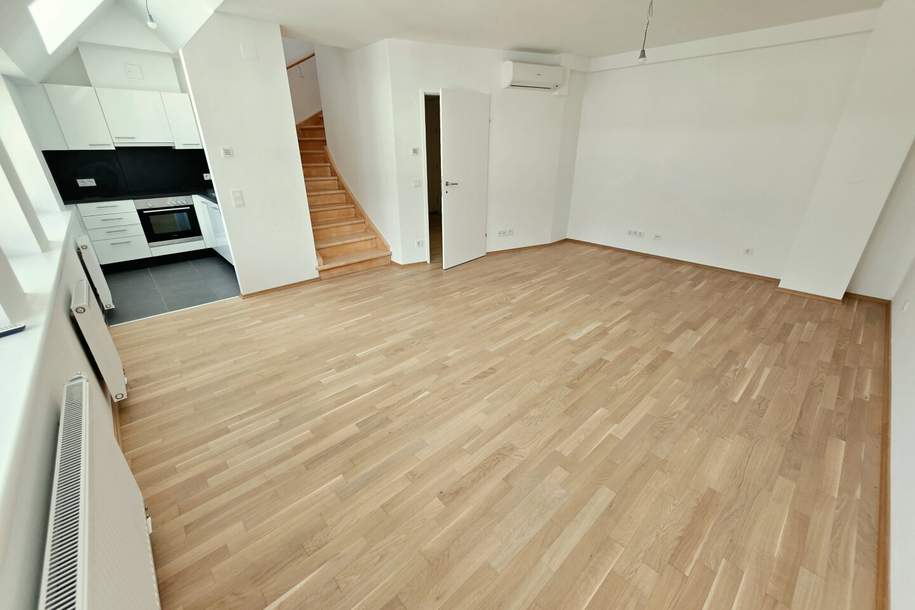 1 Monat mietfrei! Jetzt einziehen &amp; profitieren! Tolle Maisonettewohnung mit Klimaanlage, Wohnung-miete, 1.684,01,€, 1050 Wien 5., Margareten