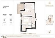 "DONAU PERLE" ERSTBEZUG! HELLE 2-ZIMMER MIT BALKON UND HERRLICHER AUSSICHT!