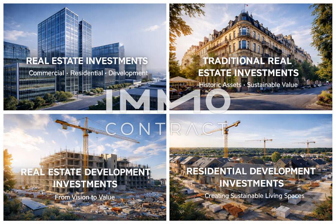 Immobilieninvestments | Bestands- oder Bauprojekte | Zukunftsorientierte Lagen | Alle Bundesländer