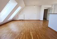 TERRASSENHIT, UNBEFRISTET, 84 m2 Dachgeschoß mit 64 m2 Terrasse, Wohnküche, 2 Zimmer, Wannenbad, Parketten, Fernblick, Holbeingasse