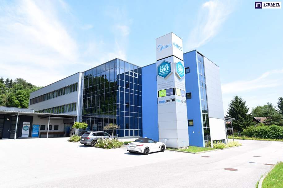 GRAZ/AUTAL: TOP Gewerbeimmobilie sofort verfügbar! Büro- und Geschäftsräumlichkeiten auf 85 m² mit erstklassiger Ausstattung, KFZ-Abstellplätzen, E-Ladestationen & Klimaanlage! Gleich Termin vereinbaren!, Gewerbeobjekt-miete, 1.567,39,€, 8301 Graz-Umgebung