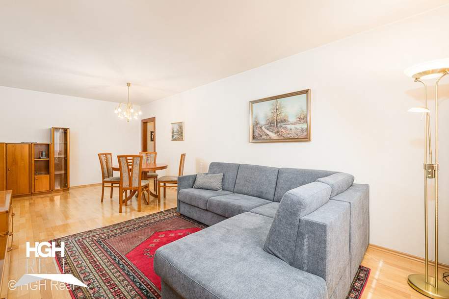 U3 Hütteldorfer Straße/Johnstraße: Top-geschnittene 3-Zimmer Wohnung mit verglaster Loggia im 1. Liftstock, Wohnung-kauf, 349.000,€, 1140 Wien 14., Penzing