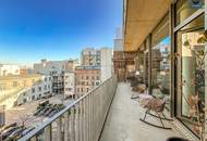 Lichtdurchflutetes Design Loft mit 2 Terrassen in der Brotfabrik Wien!