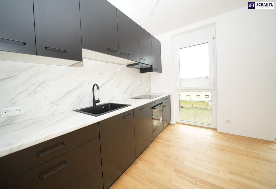 AUSSERGEWÖHNLICH! FELDKIRCHEN BEI GRAZ: NEUBAU MIT TOP-AUSSTATTUNG! Tischlerküche & 3 Zimmer - eine Wohnung zum Verlieben! Vereinbaren Sie JETZT Ihren Besichtigungstermin