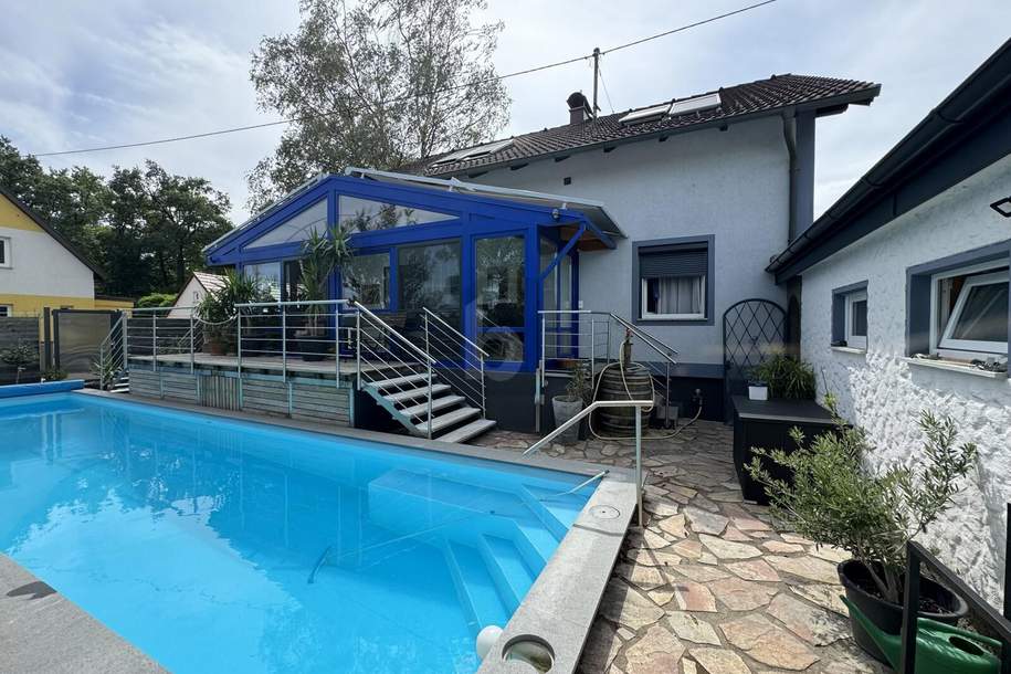 IN RUHIGER LAGE MIT GARTEN - UND POOLBENÜTZUNG, Wohnung-miete, 1.210,00,€, 4614 Wels-Land