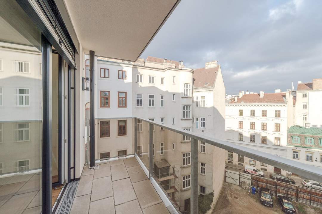 ab 1.1.25: moderne 2 Zimmer Neubauwohnung mit Balkon (nahe U4) *Sankt-Johann-Gasse 10*