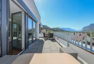Exklusive Terrassenwohnung mit Blick über die Stadt Innsbruck