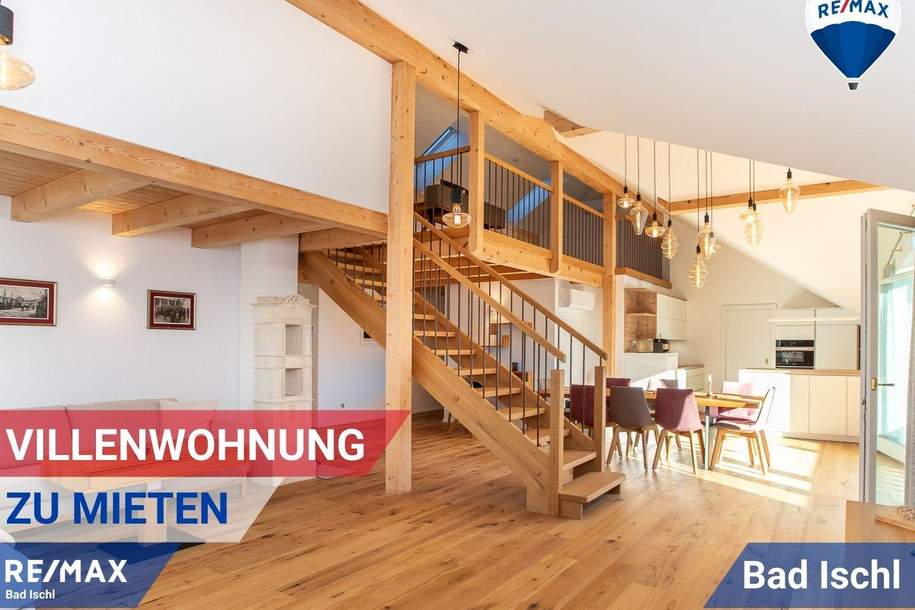 Wunderschöne, großzügige Mietwohnung in sanierter Stadtvilla in zentraler Lage, Wohnung-miete, 3.500,00,€, 4820 Gmunden
