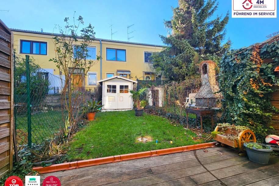 RESERVIERT! Meine Oase am Stadtrand - Saniertes Reihenhaus mit Garten & Parkplatz, Haus-kauf, 355.000,€, 1100 Wien 10., Favoriten
