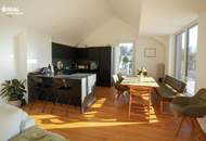 Raum für Leben &amp; Leichtigkeit – großzügige 5 Zimmer-Maisonette mit Sonnenterrassen und unverbaubarem Grünblick