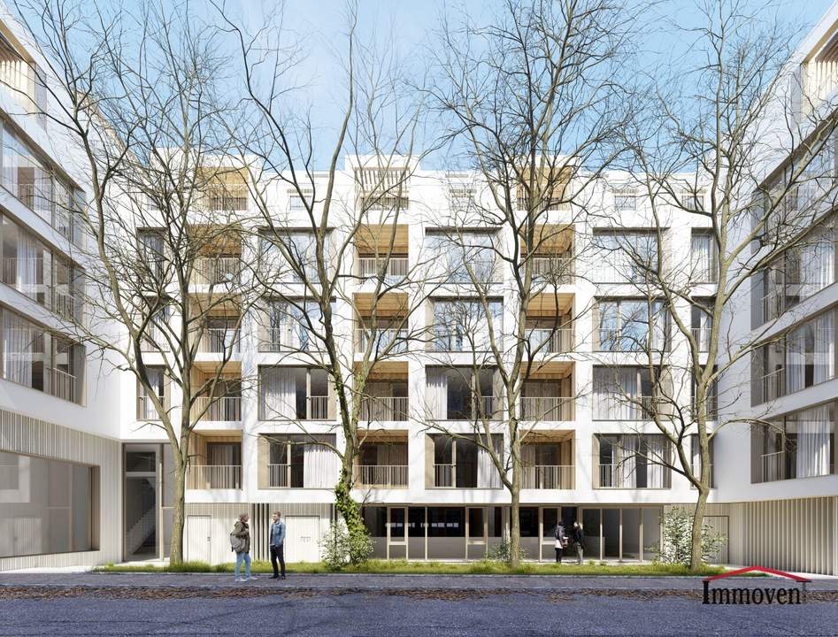 TOPLAGE und ERSTBEZUG: Hofseitige, moderne 2-Zimmerwohnung mit Balkon! Besichtigung ab Ende Jänner/Anfang Februar 2025 - Vormerkung schon jetzt möglich!