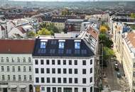 3-Zimmer Dachgeschoss-Maisonette Wohnung mit Balkon und südseitiger Innenhofterrasse | Schönbrunn-/Glorietteblick | Fernwärme | ERSTBEZUG