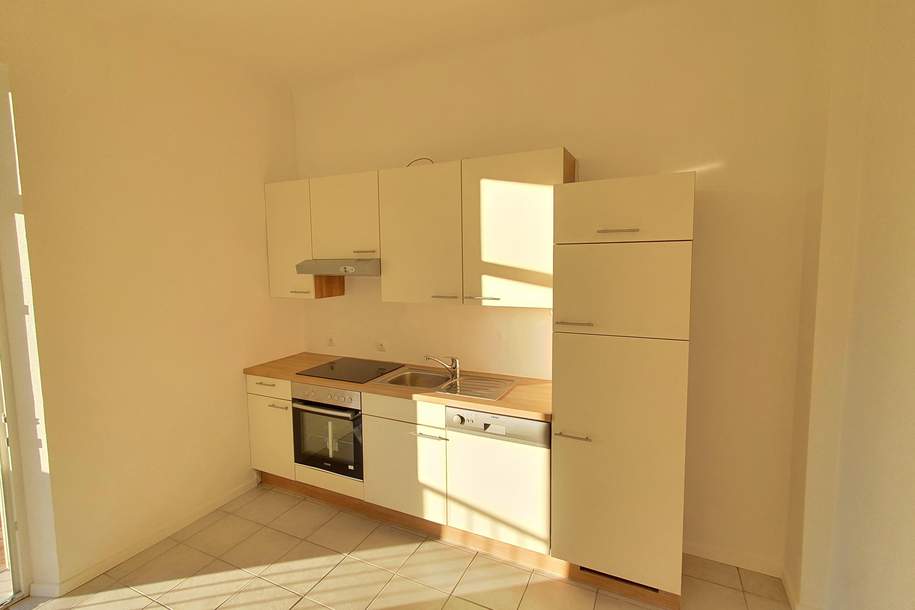 Lichtdurchflutete 2- Zimmerwohnung, Wohnung-miete, 479,79,€, 8020 Graz(Stadt)