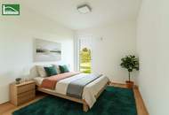 Ihr Garten zum Entspannen - beliebte 3.Zimmer-EG-Wohnung im Erstbezugs-Neubau mit Geothermie im "Hirschfeld"