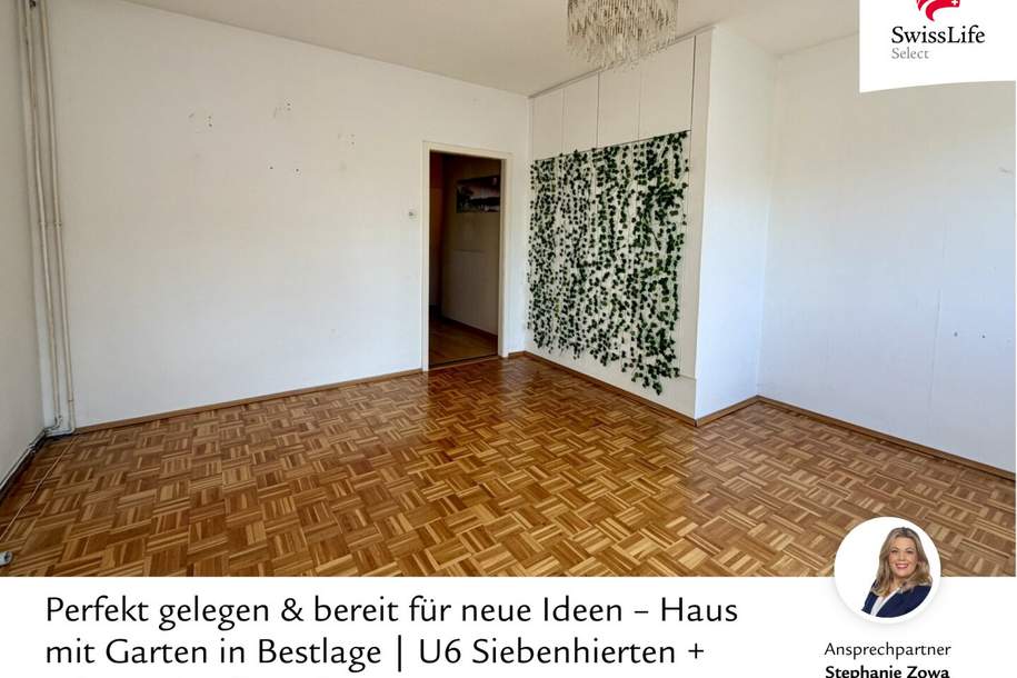 Perfekt gelegen & bereit für neue Ideen – Haus mit Garten in Bestlage | U6 Siebenhierten + Triester Straße Nähe, Haus-kauf, 375.000,€, 1230 Wien 23., Liesing