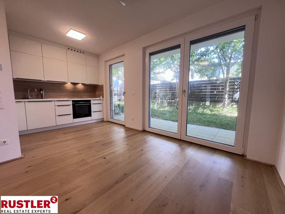Top Gartenwohnung in Essling - südseitig - mit Garagenstellplatz!