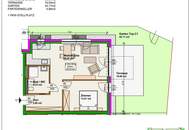 Blumengasse - 2 Zimmer Wohnung | Garten &amp; Terrasse | Neubau - Erstbezug | Klimaanlage | Einbauküche | zzgl. Tiefgaragenstellplatz | Top C1