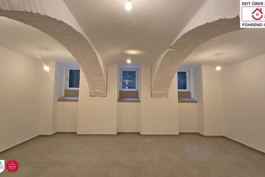 Frisch saniert! Kreativer Freiraum im Herzen von 1070 Wien-Neubau *Magazin-Lager-Hobbyraum* mit Altbau-Charme!, Gewerbeobjekt-kauf, 149.000,€, 1070 Wien 7., Neubau