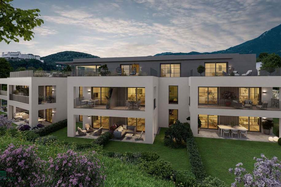 Exklusive 3-Zimmer-Gartenwohnung, Wohnung-kauf, 1.042.000,€, 5020 Salzburg(Stadt)