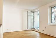 Perfekte Anbindung und Terrasse zum begrünten Innenhof!