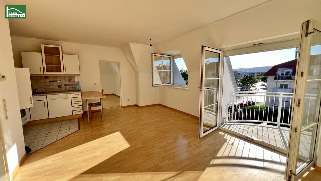 Charmante DG Wohnung, 52m² in Baden, bei LKH – Balkon & großer Keller mit ca. 14m² - nur 198.000€! (Kfz-Stellplatz extra)