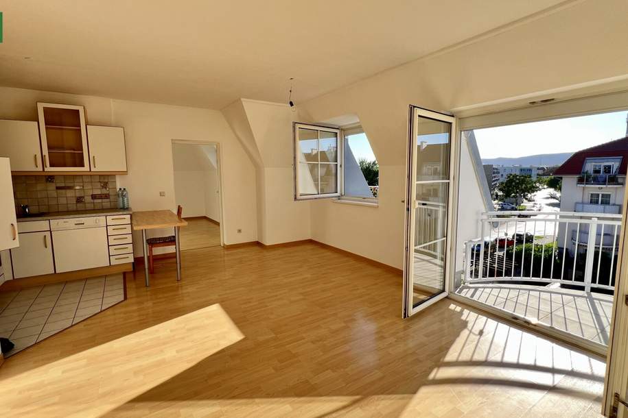 Charmante DG Wohnung, 52m² in Baden, bei LKH – Balkon & großer Keller mit ca. 14m² - nur 198.000€! (Kfz-Stellplatz extra), Wohnung-kauf, 198.000,€, 2500 Baden