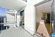 Sonnwendviertel: 1-Zimmer-Wohnung mit Balkon im 14. OG – Fitnessraum, Co-Working &amp; Rooftop-Terrasse inklusive!