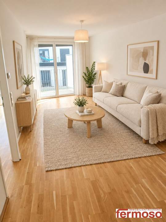 Neuwertige 2-Zi Wohnung mit Balkon und Stadtblick in 1100 Wien – Miete 999 €