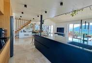 Privates Wörthersee-Panorama auf höchstem Niveau – Penthouse in der Villa Onda mit Sauna & 2xTG