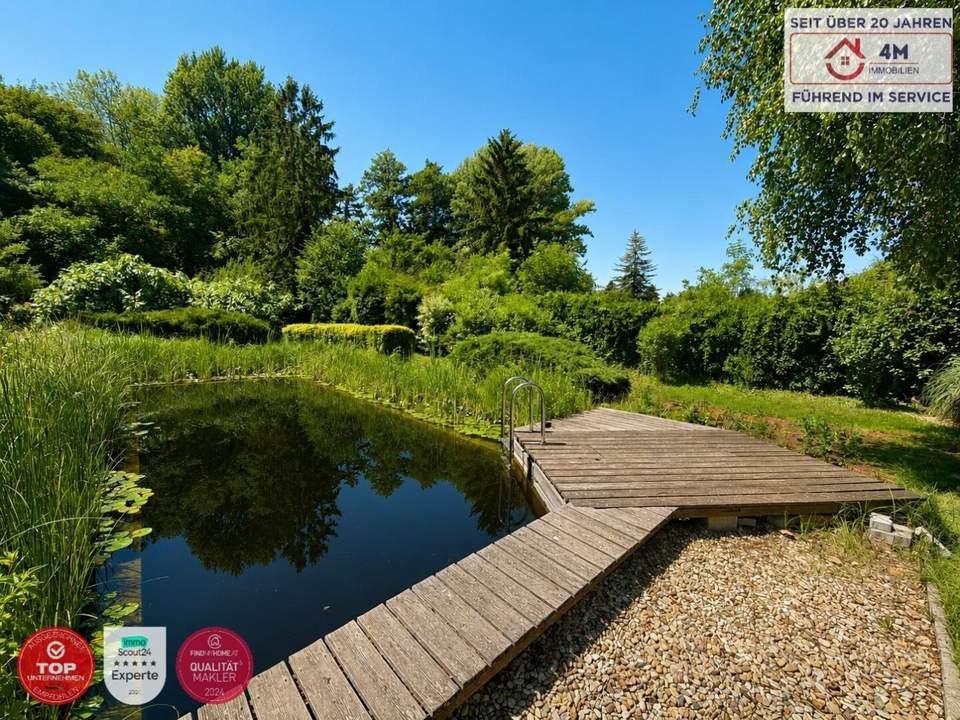 Idyllisches Haus mit parkähnlichem Grundstück - Wohnen im Grünen vor den Toren Wiens!