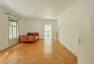 Elegante Wohnung in historischer Villa mit Dachterrasse und Blick ins Grüne