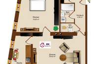 Schöngeschnitten 63,51m² Altbauwohnung – Schlüsselfertig &amp; Erstbezug nach Generalsanierung!