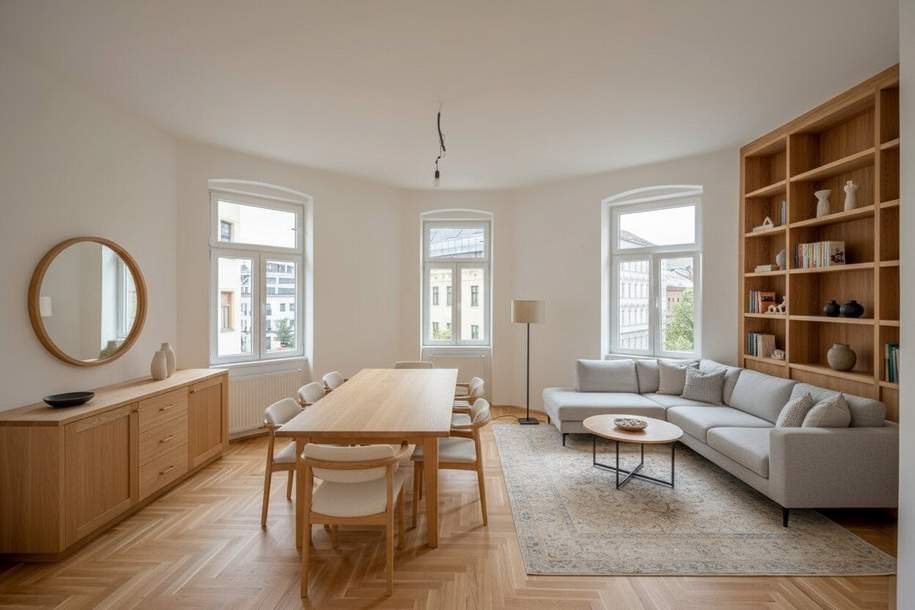 ++NEU++ 3-Zimmer Altbau-ERSTBEZUG (generalsaniert)! idealer Grundriss!, Wohnung-kauf, 349.000,€, 1160 Wien 16., Ottakring