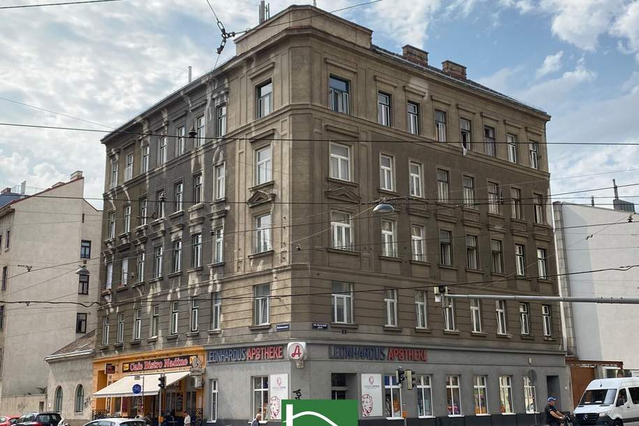 5 Minuten zu Fuß zur U6 - Höchstädtplatz nahe FH Technikum - 2 Zimmer! befristet vermietet bis 09/2025. - WOHNTRAUM, Wohnung-kauf, 220.000,€, 1200 Wien 20., Brigittenau