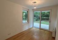 Moderne 4-Zimmer-Gartenwohnung mit Terrasse und Garagenplatz