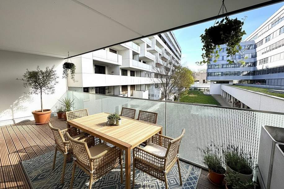 SCHÖNBRUNN VOR DER HAUSTÜRE - RUHIGE 3-ZIMMER-WOHNUNG MIT GARAGE UND SONNENBALKON, Wohnung-miete, 1.372,00,€, 1120 Wien 12., Meidling