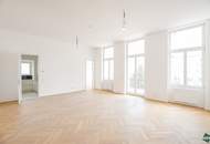 Traumhafte 4-Zimmer Altbauwohnung mit Balkon beim Rochusmarkt