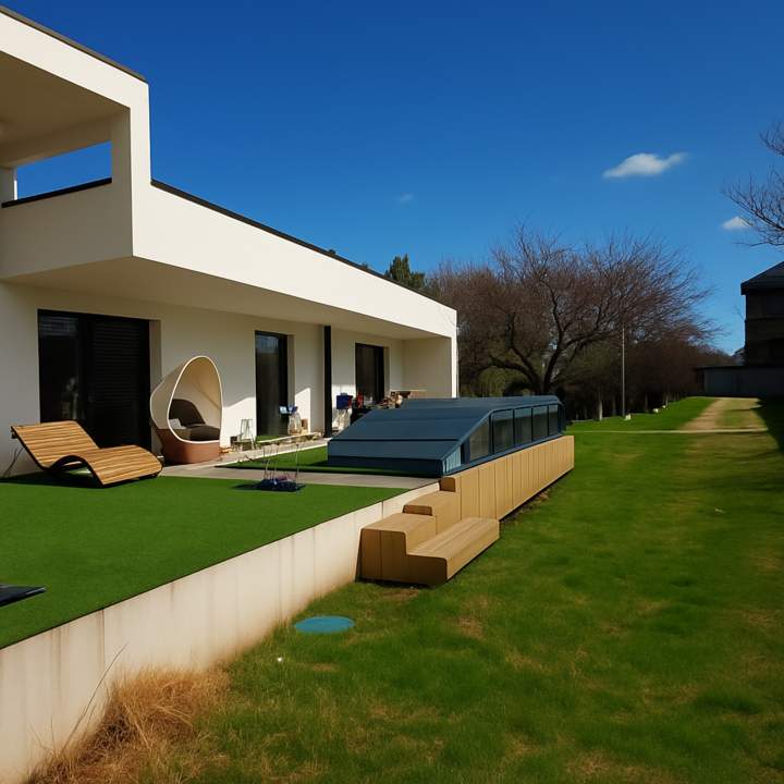 Exklusiver Bungalow mit Pool auf großem Grund!