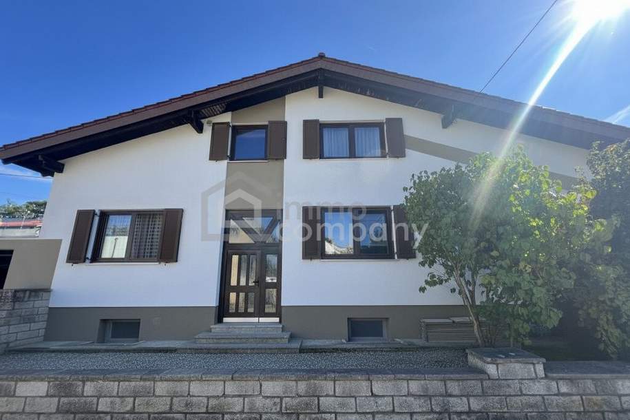 Zweifamilienhaus zwischen Linz und Wels mit Garten und Pool, Haus-kauf, 4061 Linz-Land