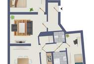 GELDANLAGE II VORSORGE II WG TAUGLICH II BEFRISTET VERMIETET BIS 05/2027 II GUTER GRUNDRISS II DACHGESCHOSSWOHNUNG MIT SEPARATER KÜCHE II NÄHE ARTHABERPARK UND U1