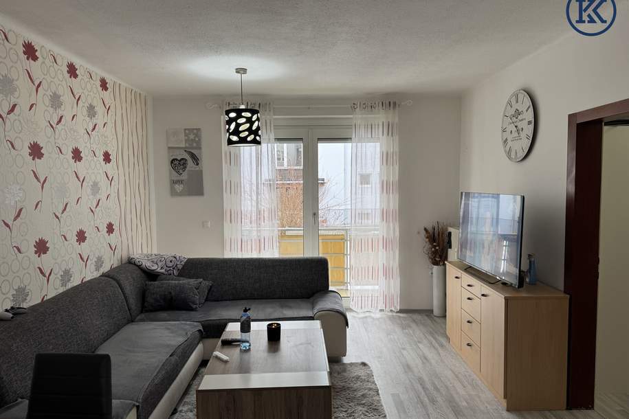 Charmante 3-Zimmer Wohnung in gepflegtem Haus mit Loggia in der Nähe von Graz, Wohnung-kauf, 90.000,€, 8572 Voitsberg