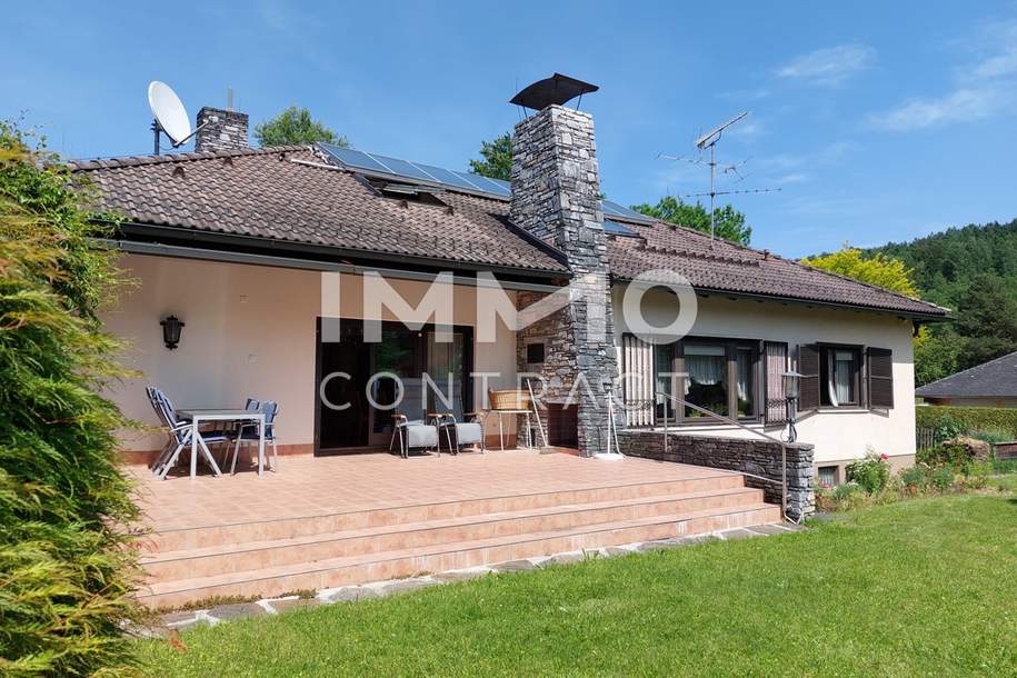 STIFTINGTAL NAHE LKH: SCHÖNER GEPFLEGTER BUNGALOW MIT SWIMMINGPOOL IN RUHIGER SONNIGER LAGE, Haus-kauf, 8010 Graz(Stadt)