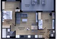 PROVISIONSFREI – Wohnen mit Stil: Neubauwohnung mit Terrasse