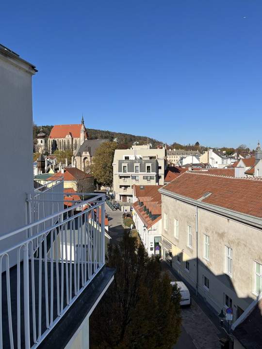 Stilvolles Wohnen in Mödling | 2 Balkone | Frisch saniert | Top-Panoramablick | STADTZENTRUM