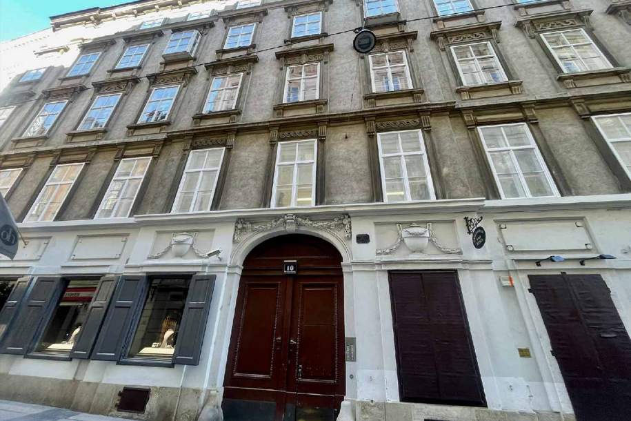 Erstbezug nach Generalsanierung: Repräsentatives Premium-Büro mit Charme und modernster Technik, Gewerbeobjekt-miete, 8.113,12,€, 1010 Wien 1., Innere Stadt