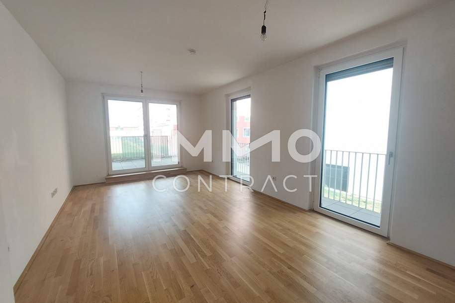 GRÜNSTÜCK 22! Neubau-Naturnahes Wohnen in Ruhelage! Adelheid-Popp-Gasse 10, Wohnung-miete, 999,00,€, 1220 Wien 22., Donaustadt