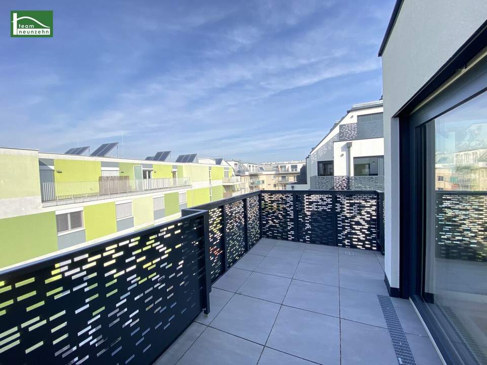 Hervorragende DG-Wohnung mit Terrasse I Eigengrund in begehrter Lage I Neubau aus 2022 I U-Bahn U2-Nähe
