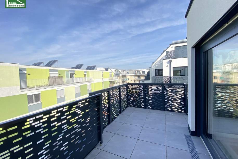 Hervorragende DG-Wohnung mit Terrasse I Eigengrund in begehrter Lage I Neubau aus 2022 I U-Bahn U2-Nähe, Wohnung-kauf, 549.000,€, 1220 Wien 22., Donaustadt