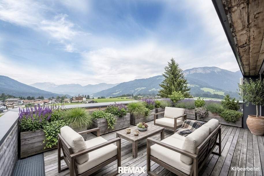 Architektenvilla mit Panoramablick, Haus-kauf, 6305 Kitzbühel