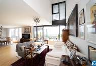 Lichtdurchfluteten Dachgeschoß-Maisonettewohnung mit traumhafter Terrasse und Grünblick!